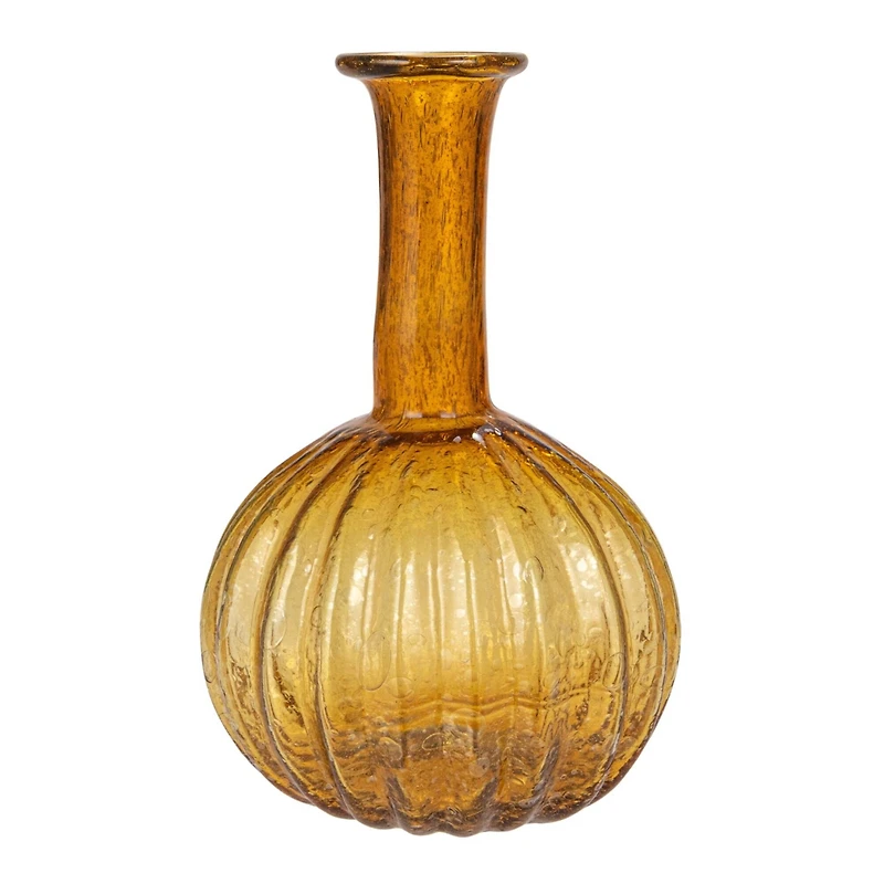 Hello Honey® Embossed Reclaimed Glass Vase Set