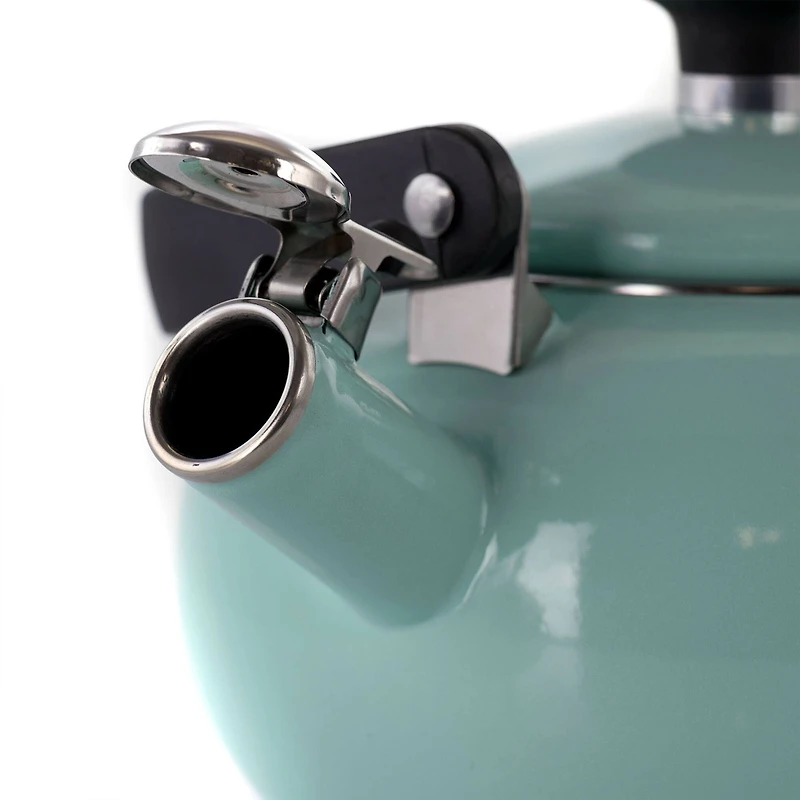 Kenmore® 1.5qt. Blue Enamel on Steel Whistling Tea Kettle