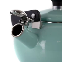 Kenmore® 1.5qt. Blue Enamel on Steel Whistling Tea Kettle