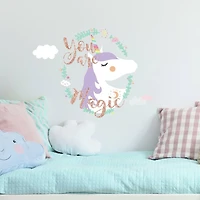RoomMates Unicorn Magic Peel & Stick Giant Wall Decals
