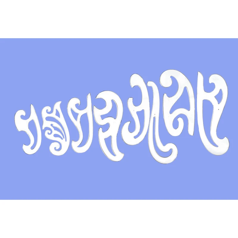 Westcott C-Thru French Curve Set, 8ct.