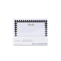 Thank You Flat Cards & Envelopes by Recollections™, 4.25" x 5.5"