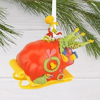 Hallmark Dr. Seuss's How the Grinch Stole Christmas!™ 3.75" Grinch on Sleigh Ornament