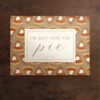Here For Pumpkin Pie Poly Twill Placemat