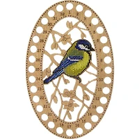 Wonderland Crafts Bird Numbered Embroidery Thread Organizer