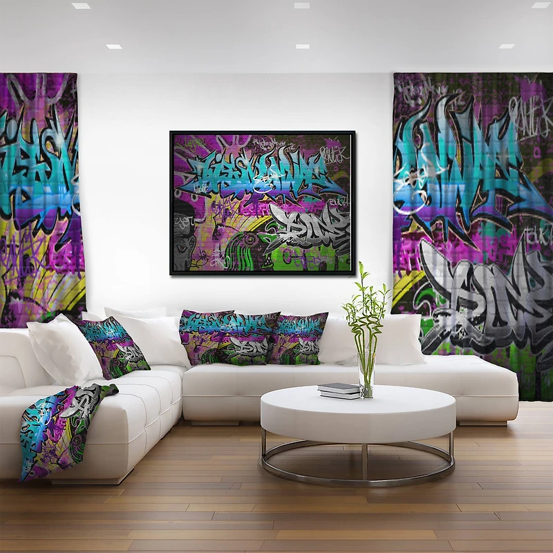 Designart - Graffiti Wall Urban Art