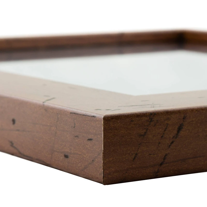 2 Pack Craig Frames Bauhaus 125 Dark Walnut Picture Frame