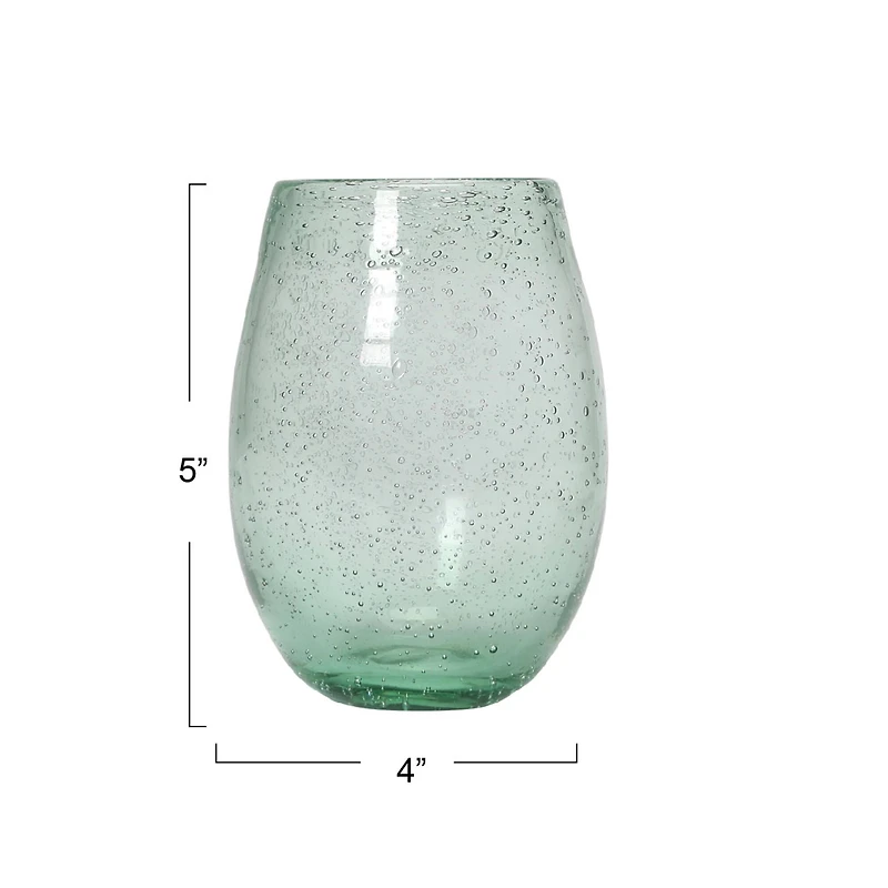 Hello Honey® 18oz. Bubble Drinking Glass