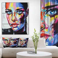 Designart - Woman Portrait Throughout the day