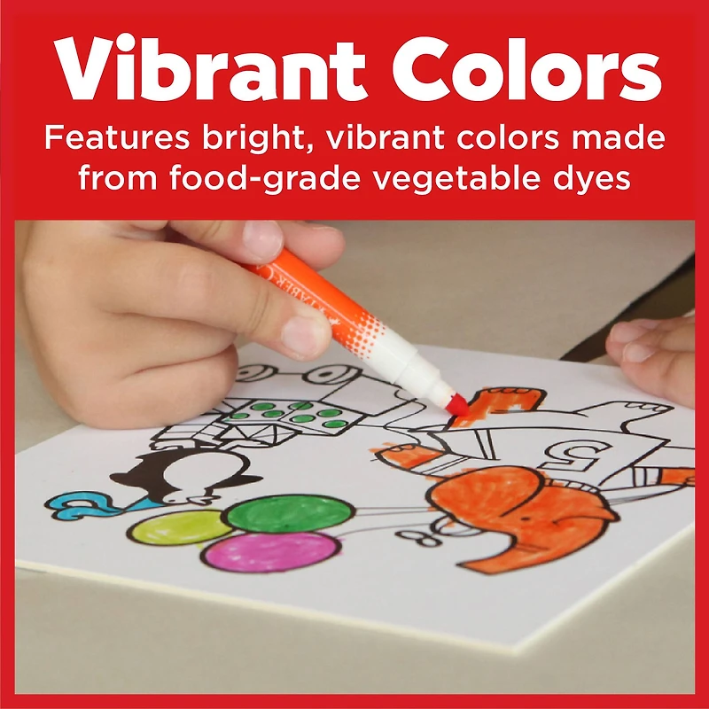 Faber-Castell 24 Piece DuoTip Washable Markers