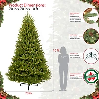 10ft. Pre-Lit Fraser Fir Artificial Christmas Tree