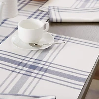 DII® Home Sweet Farmhouse French Blue Cotton Placemats, 6ct.