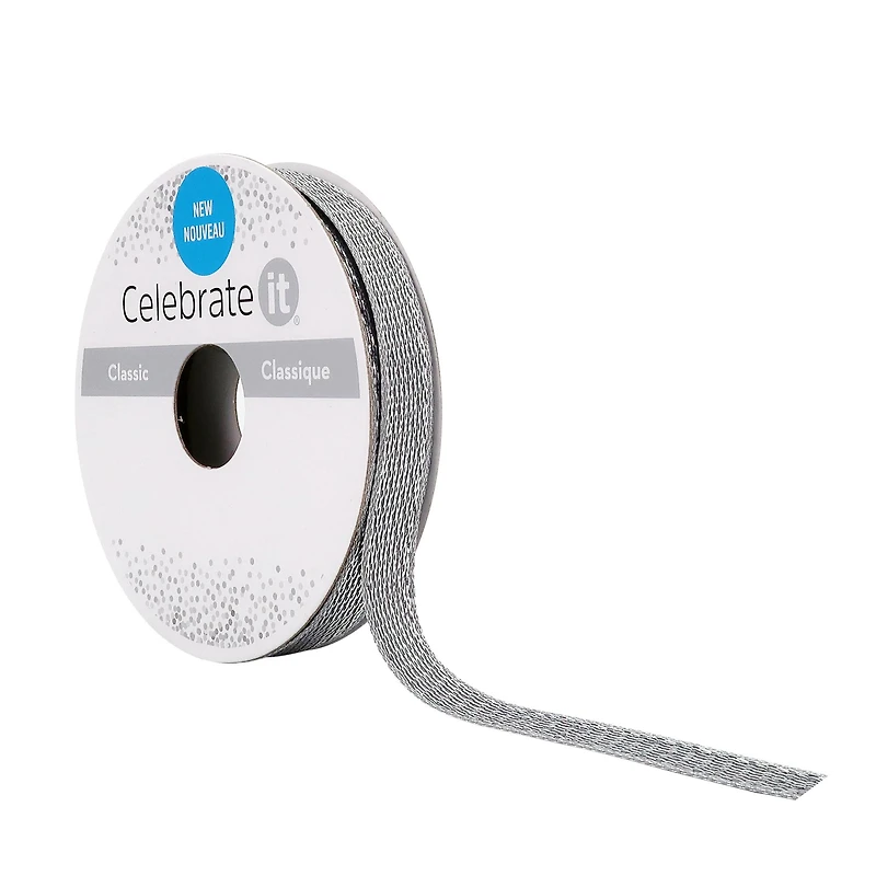 8" x 7yd. Metallic Ribbon by Celebrate It