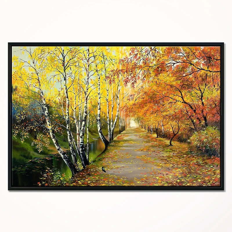 Designart - Beautiful Fall Forest