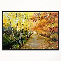 Designart - Beautiful Fall Forest