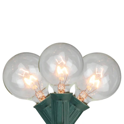 20ct. Clear G40 Globe Christmas String Lights Set