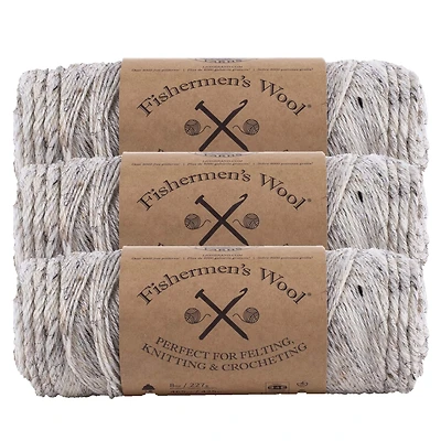 3 Pack Lion Brand® Fishermen's Wool® Yarn