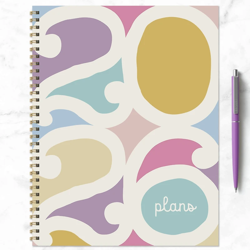 2026 Joyful Year Large Weekly Monthly Planner