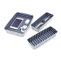 Welaxy Felt 3 Piece Zig Zag Drawer Organizer Set