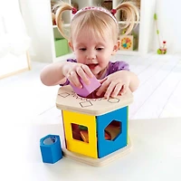 Hape Shake & Match Toddler Wooden Shape Sorter