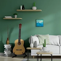 Stupell Industries  Abstract Blue Color Pop White Daisy Floral,12" x 12"