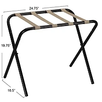 Household Essentials 25" Luggage Rack