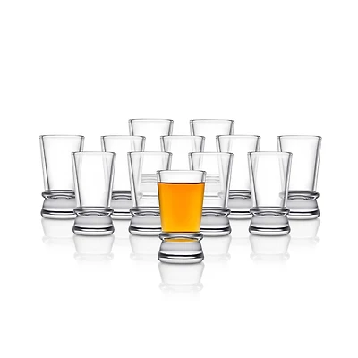 JoyJolt® Afina Crystal Shot Glasses, 12ct.