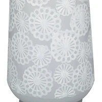 16" Gray Iron French Country Vase