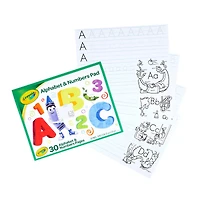 Crayola® Alphabet & Numbers Pads, 12ct.