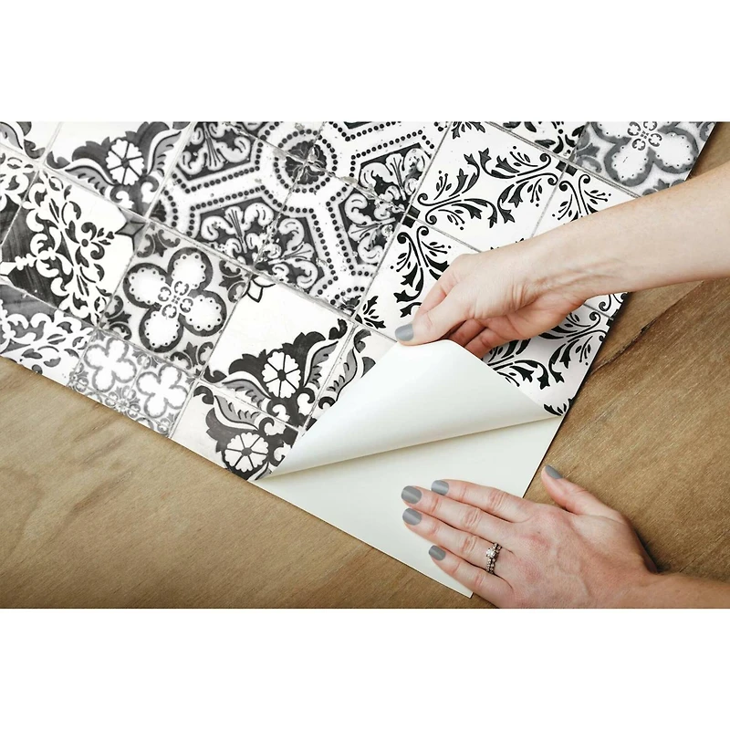 RoomMates Mediterranean Tile Peel & Stick Wallpaper
