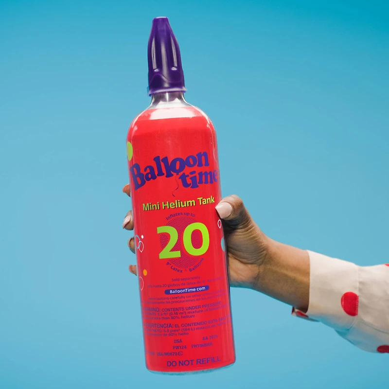 Balloon Time® Mini Helium Tank