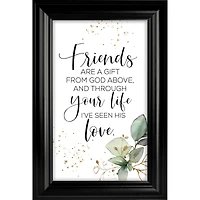 Friends Are A Gift Heaven Sent Framed Plaque