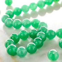 12 Pack:  Green Aventurine Round Beads, 8mm by Bead Landing™