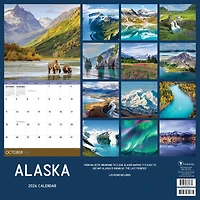 2026 Alaska Wall Calendar