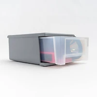 Iris® 6.5qt. Gray Stackable Drawer, 5 Pack 