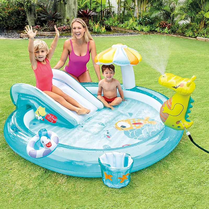 Intex Gator Inflatable Pool Play Center