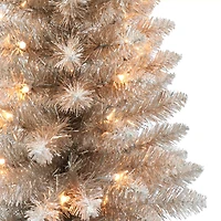 3ft. Pre-Lit Rose Gold Artificial Christmas Tree