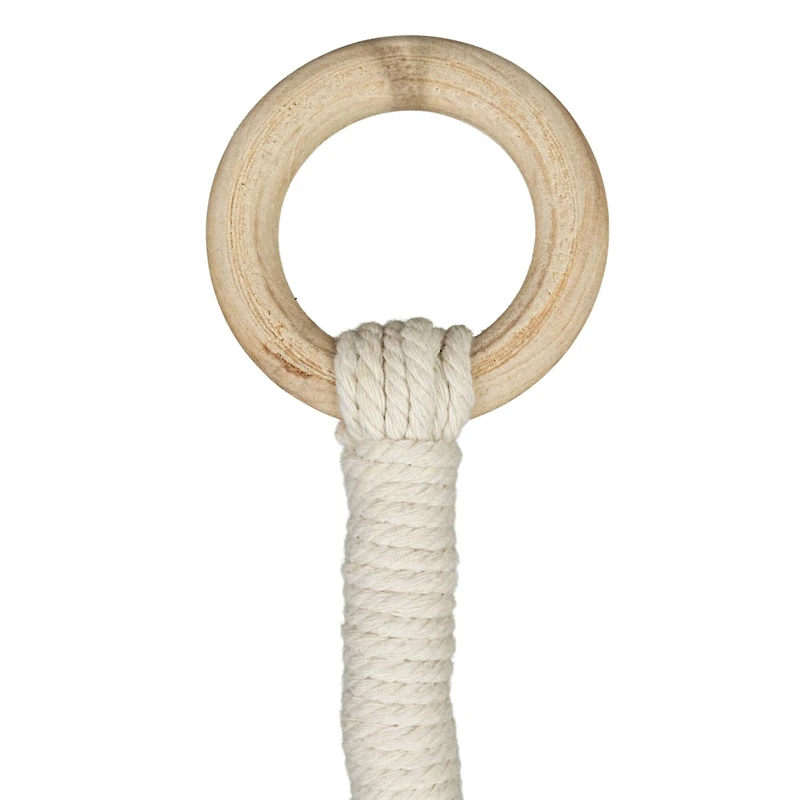 Hello Honey® 57" Natural Cotton Macrame Plant Hanger