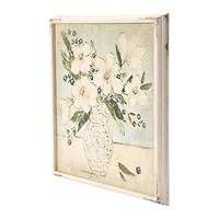 Hello Honey® Distressed Floral Print Wooden Frame Set