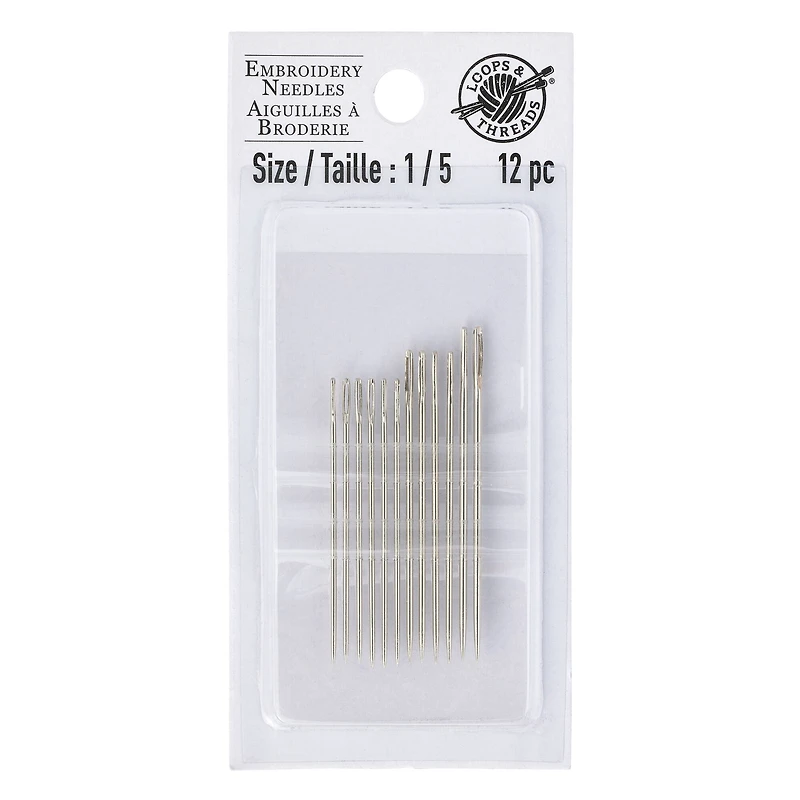 Loops & Threads™ Embroidery Needles