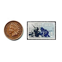 U.S. Civil War Penny & Stamp Collection