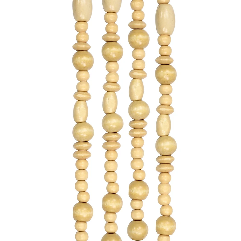 Tan Wood Mixed Beads by Bead Landing®