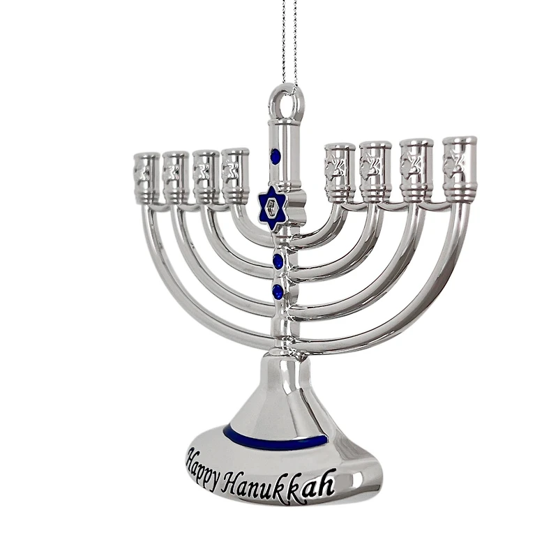 3" Happy Hanukkah Menorah Ornament by Ashland®