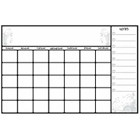 RoomMates Scroll Dry Erase Calendar Peel & Stick Decal