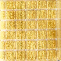 DII® Yellow Combo Windowpane Dishcloths, 6ct.