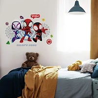 RoomMates Spidey & His Amazing Friends Headboard Peel & Stick Giant Wall Decal