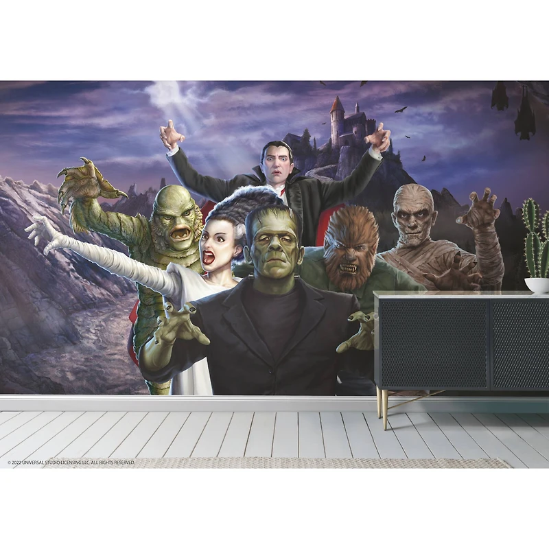 RoomMates Universal Studios Iconic Monsters Mural