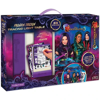 Make It Real™ Disney® Descendants 3 Fashion Design Tracing Light Table Set