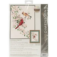 Dimensions® Crewel Embroidery Kit, Cardinals in Dogwood
