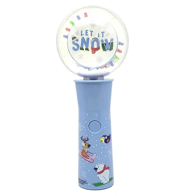 8.5" Let It Snow Light-Up Spinner by Creatology™